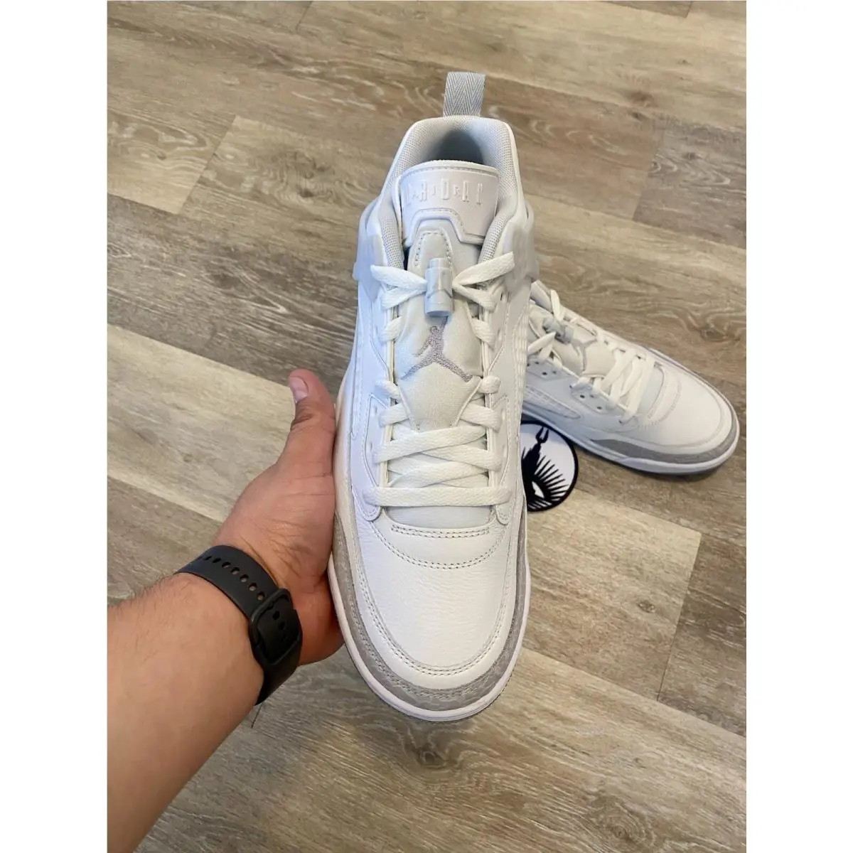 Nike shoes - Air Jordan Spizike - Air Spizike - HQ3602-121 - Summit White/Photon Duat/Phantom/Metallic Silver (UPC: 197601907507) 4