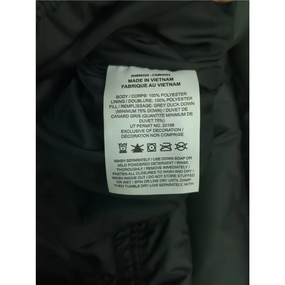 Nike clothing - Nike Sportswear Therma-FIT Down Vest - DQ6896-010 - Black (UPC: 196149344423) 8