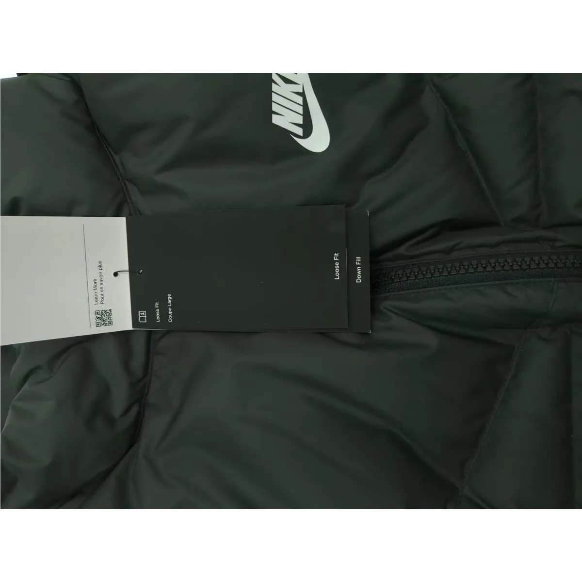 Nike clothing - Nike Sportswear Therma-FIT Down Vest - DQ6896-010 - Black (UPC: 196149344423) 5