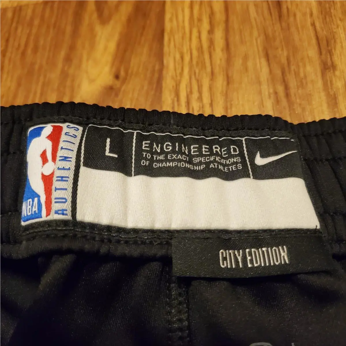 Nike clothing - Nike NBA City Edition Tearaway Track Pants - Black 3