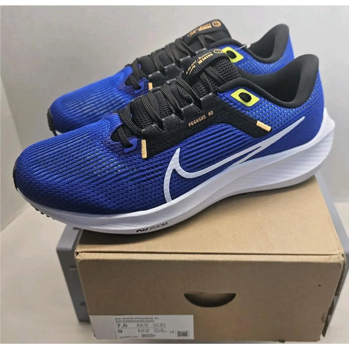 Nike shoes - Nike Air Zoom Pegasus 40 - DV3853-401 - Racer Blue /White/Black/Sundial 0