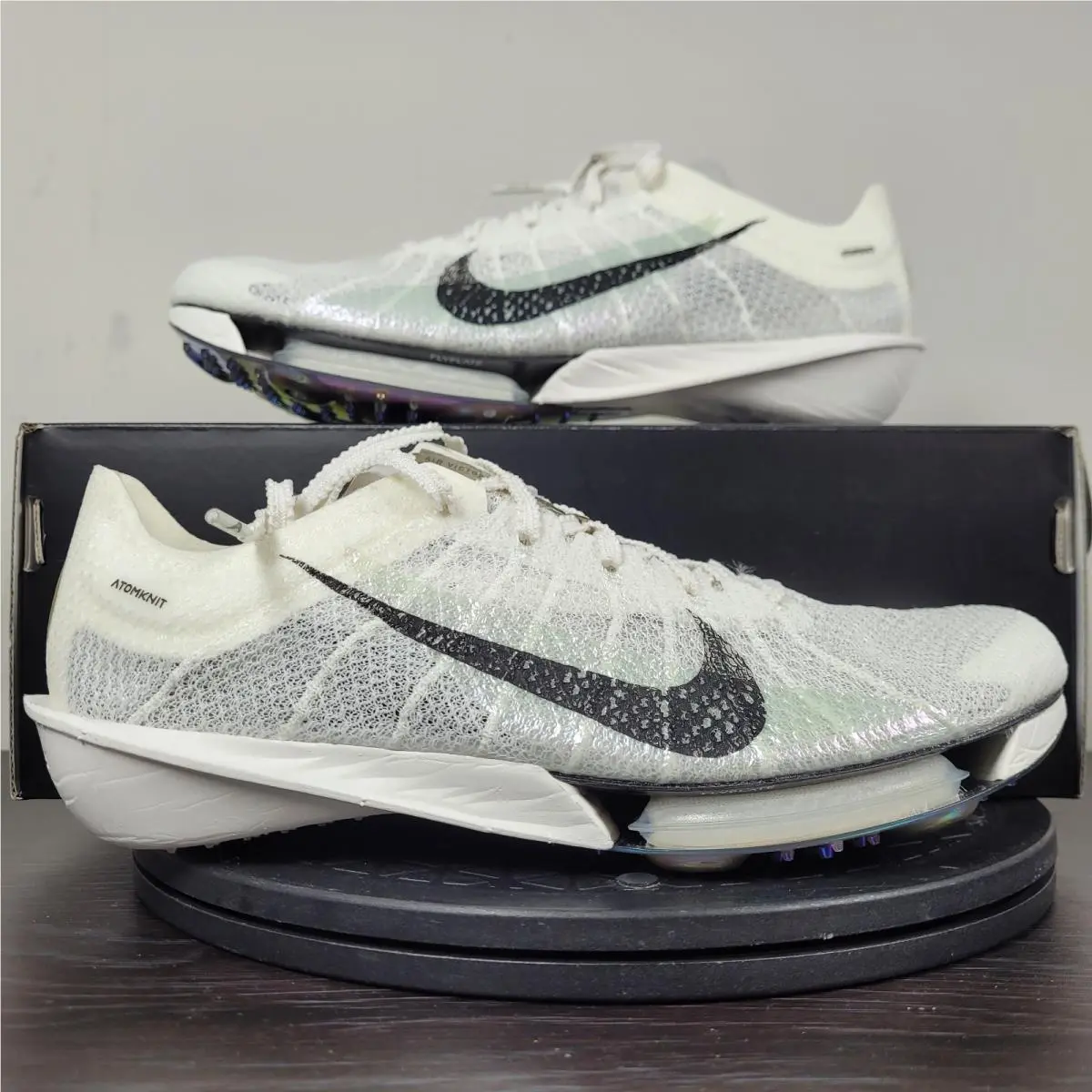 Nike Air Zoom Victory 2 JI Track Spike Shoes Sail Black HQ3041 100 Men`s Sz 6