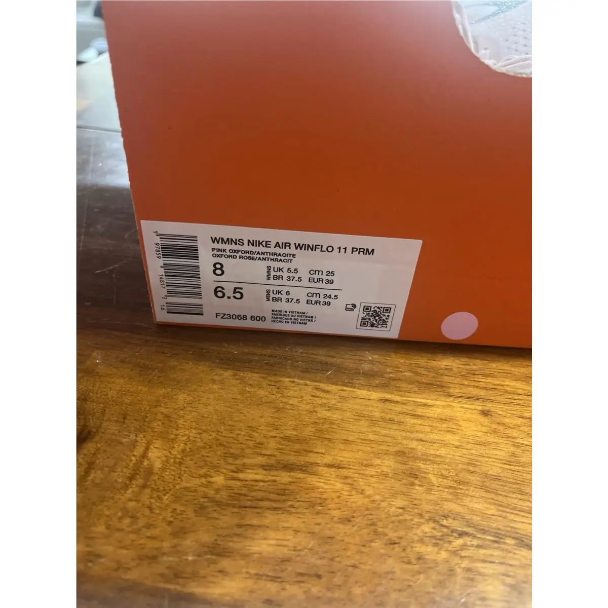 Nike shoes - Nike Air Winflo - Air Winflo - FZ3068-600 - Light Pink 0
