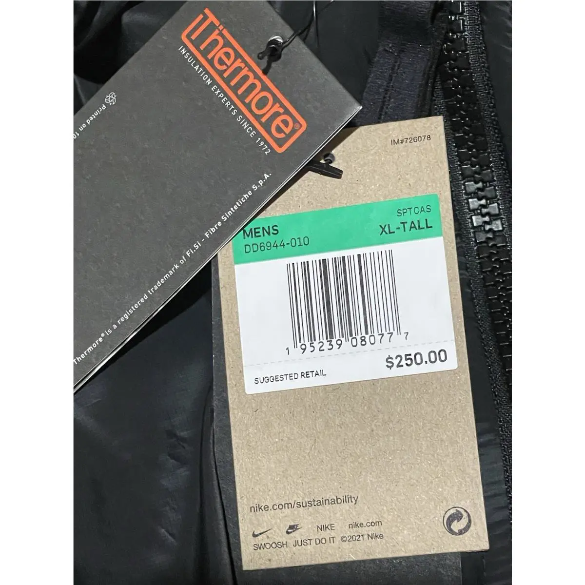 Nike clothing - Sportswear Therma-FIT - Sportswear - DD6944010 - Black 2
