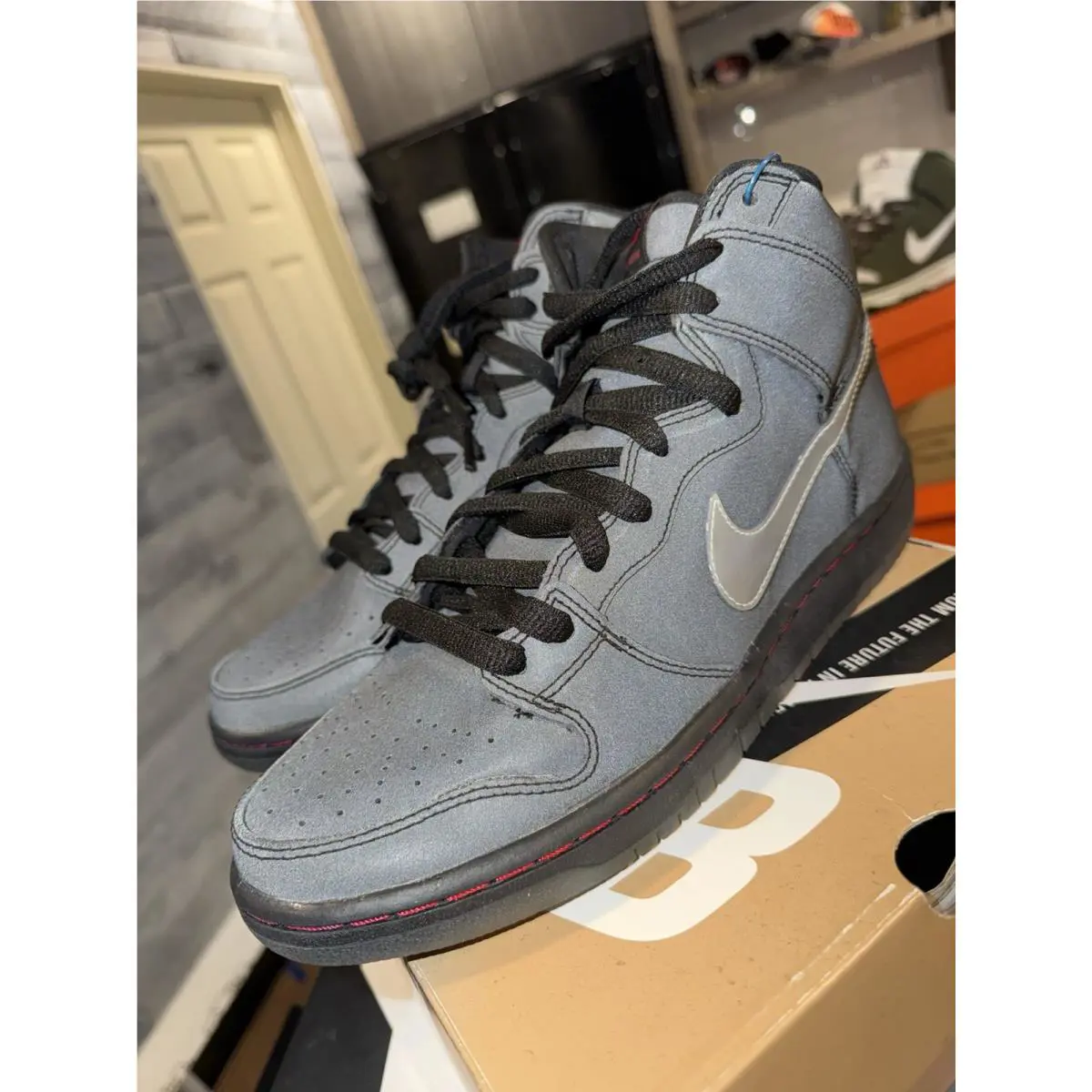 Nike shoes - Nike Sb Dunk High - Dunk High - 313171-015 - Black 1