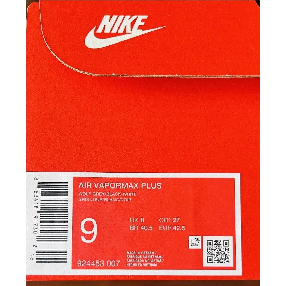 Nike shoes - Nike Air Max VaporMax - Air Max VaporMax - 924453-007 - Gray 5