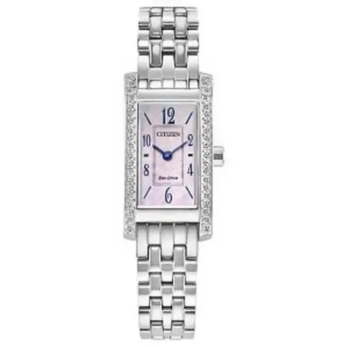 Petite Palidoro Pink Dial Eco-drive Womens Watch EG7110-54Y by Citizen