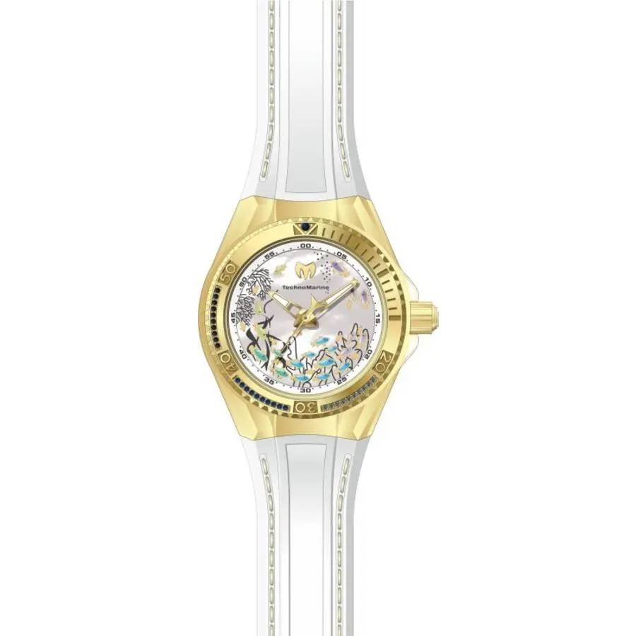 Technomarine Cruise Quartz White Dial Ladies Watch TM-125009