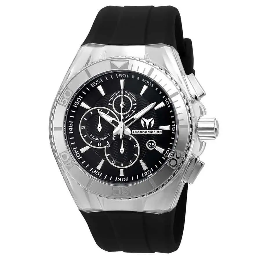 Technomarine Cruise Chronograph Black Dial Men`s Watch 115042