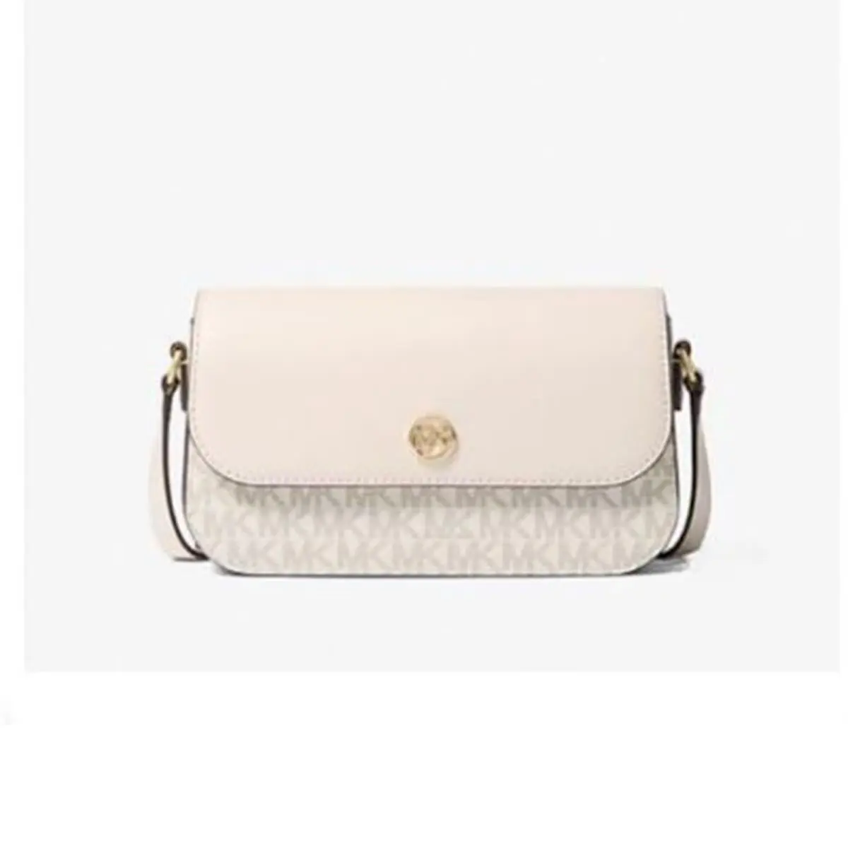 Jet Set Travel Small Crossbody Bag Light Cream Multi by Michael Kors
