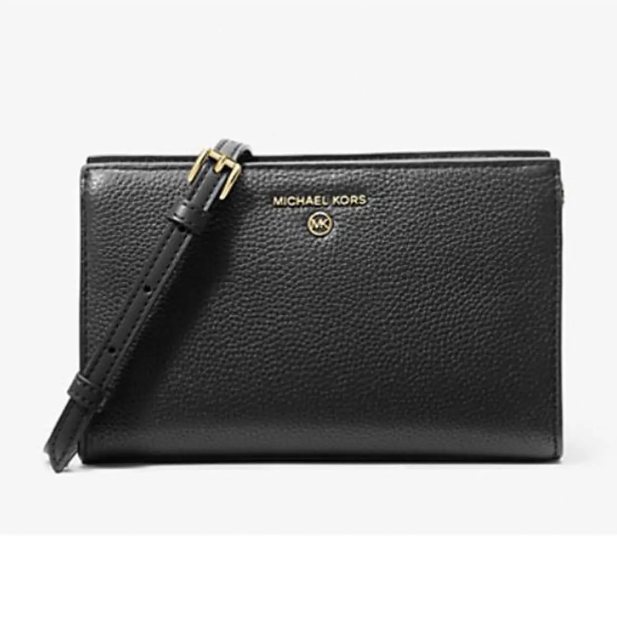 Womens Medium Valerie Crossbody Bag Black by Michael Kors