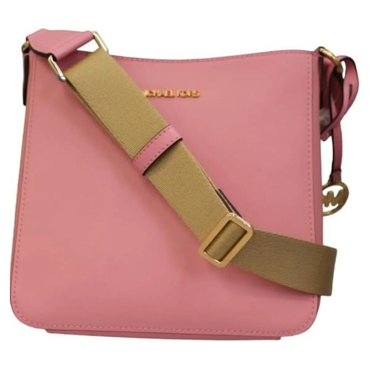 Women`s Jet Set Travel Large Messenger Bag Crossbody carnation by Michael Kors