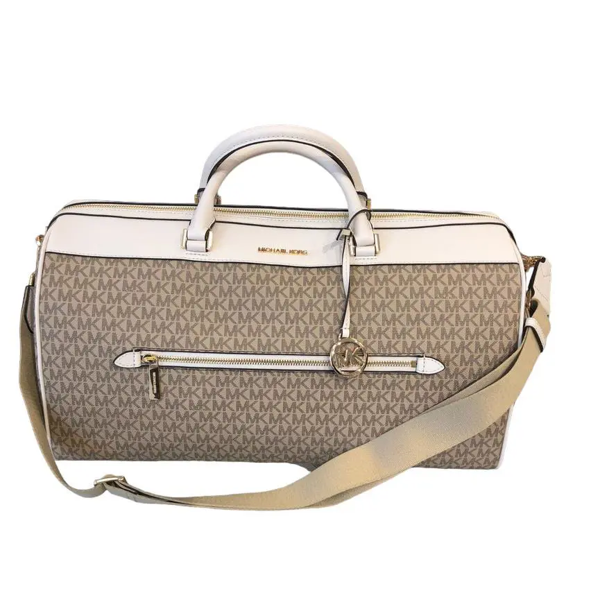 Michael Kors Large Duffle Bag - Light Cream