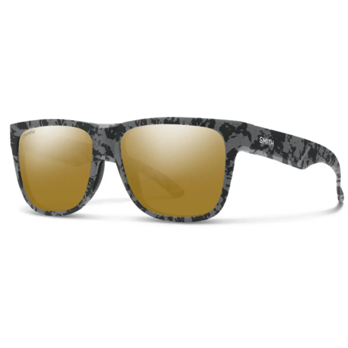 Smith Lowdown 2 Sunglasses-matte Gray Marble-chromapop Polarized Gold
