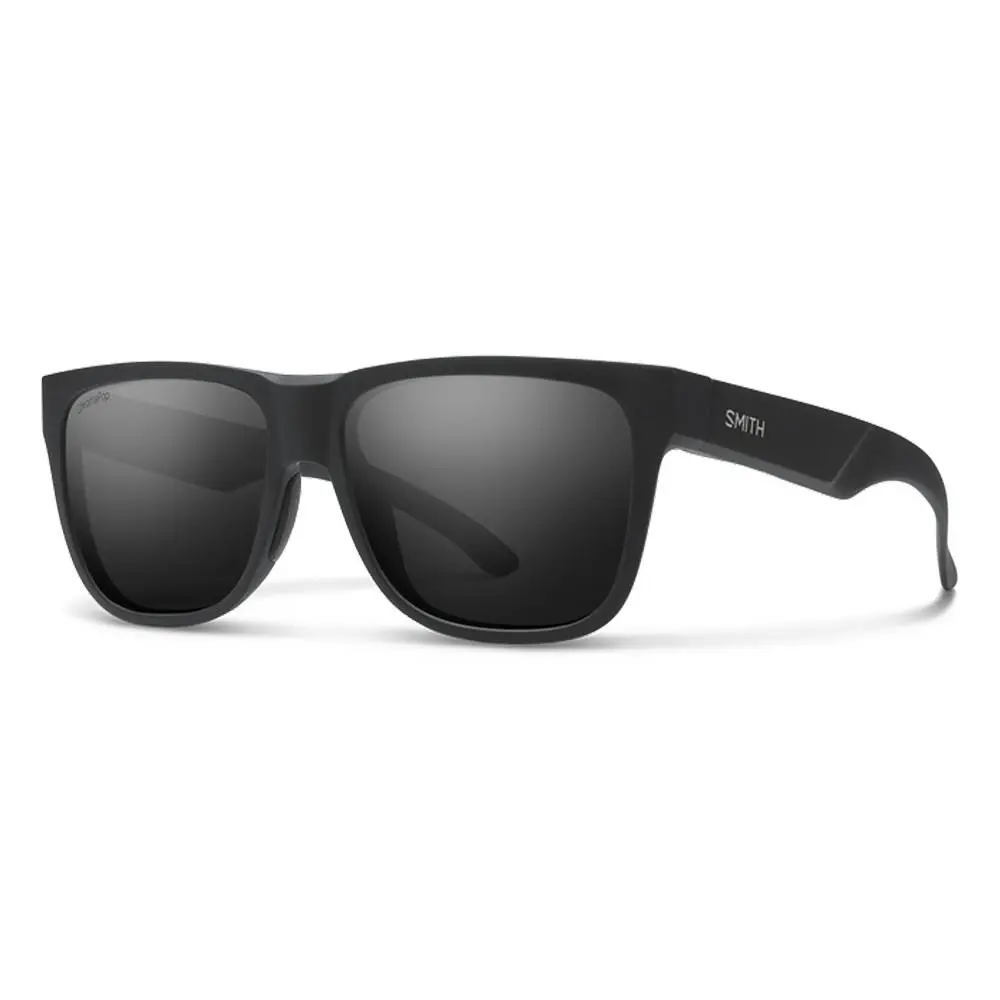 Smith Lowdown 2 Polarized Sunglasses Matte Black Black Chromapop - Frame: Matte Black, Lens: Black