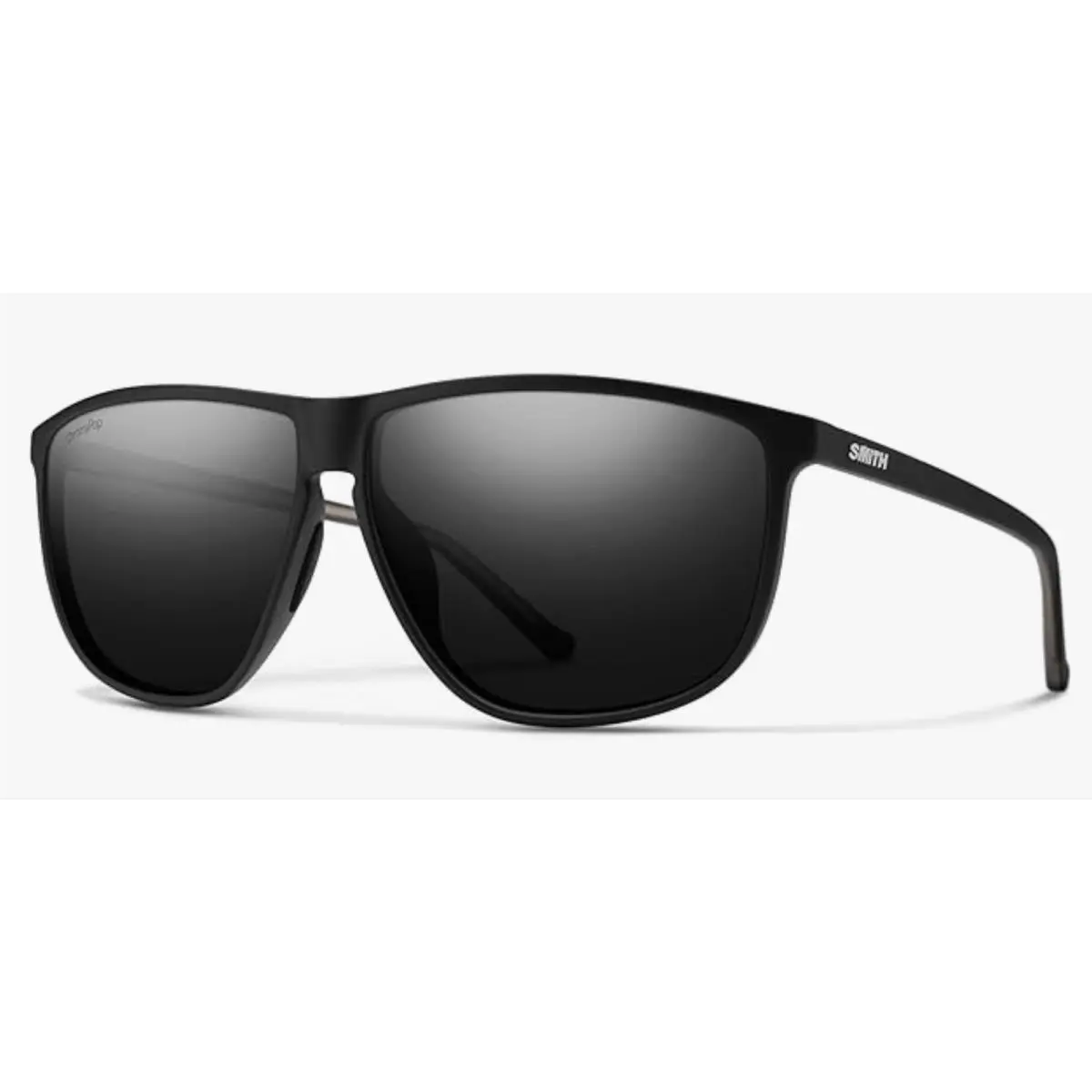Smith Mono Lake Sunglasses-matte Black-chromapop Polarized Black Lens