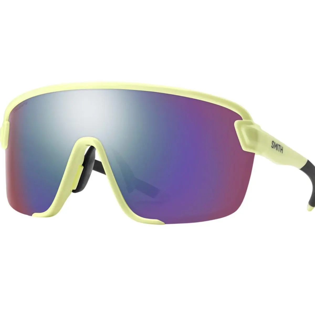 Smith Bobcat Sunglasses-lichen-chromapop Violet Mirror+clear Lens