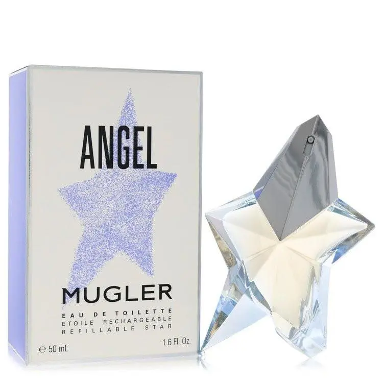 Angel by Thierry  Eau De Toilette Spray Refillable 1.7 oz For Women Brand by Mugler