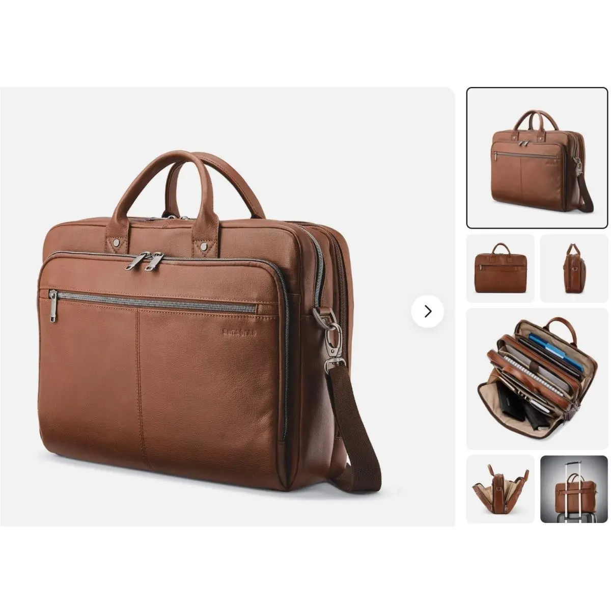 126039-1221 Briefcase - Brown by Samsonite