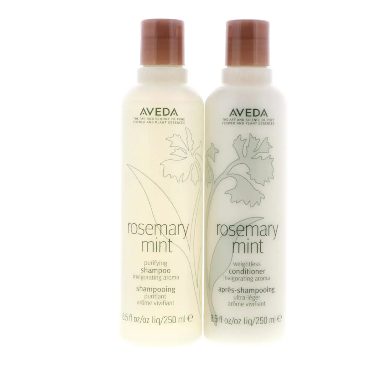 Aveda Rosemary Mint Shampoo and Conditioner 8.5oz/200ml