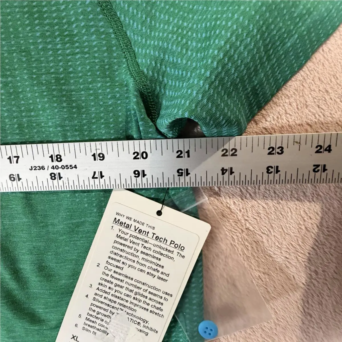 Lululemon clothing - Lululemon Metal Vent Tech - Metal Vent Tech - Green 0