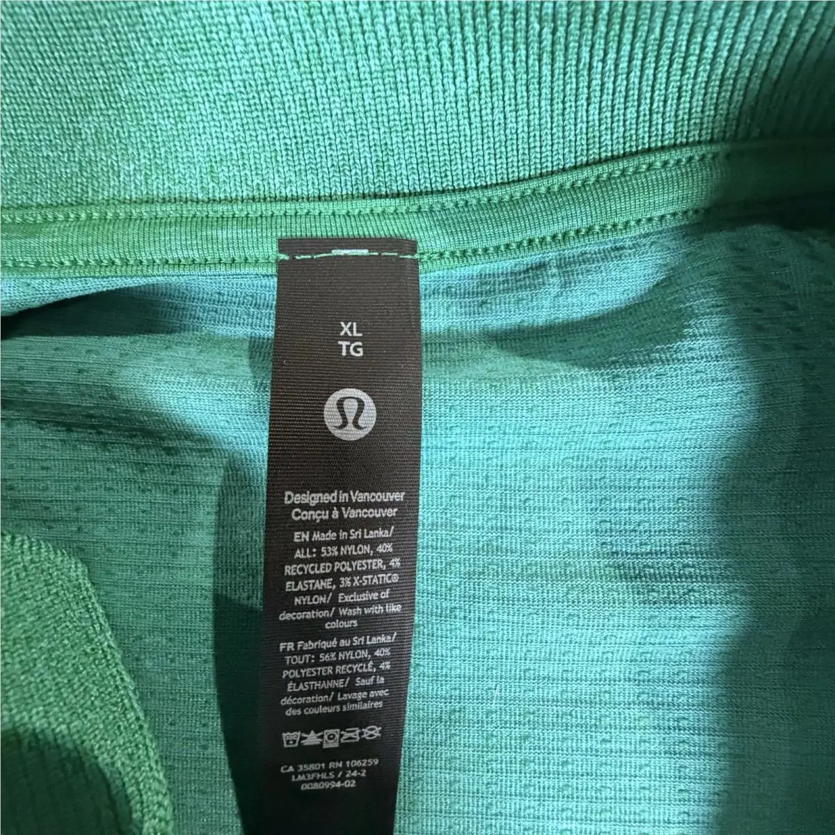 Lululemon clothing - Lululemon Metal Vent Tech - Metal Vent Tech - Green 2