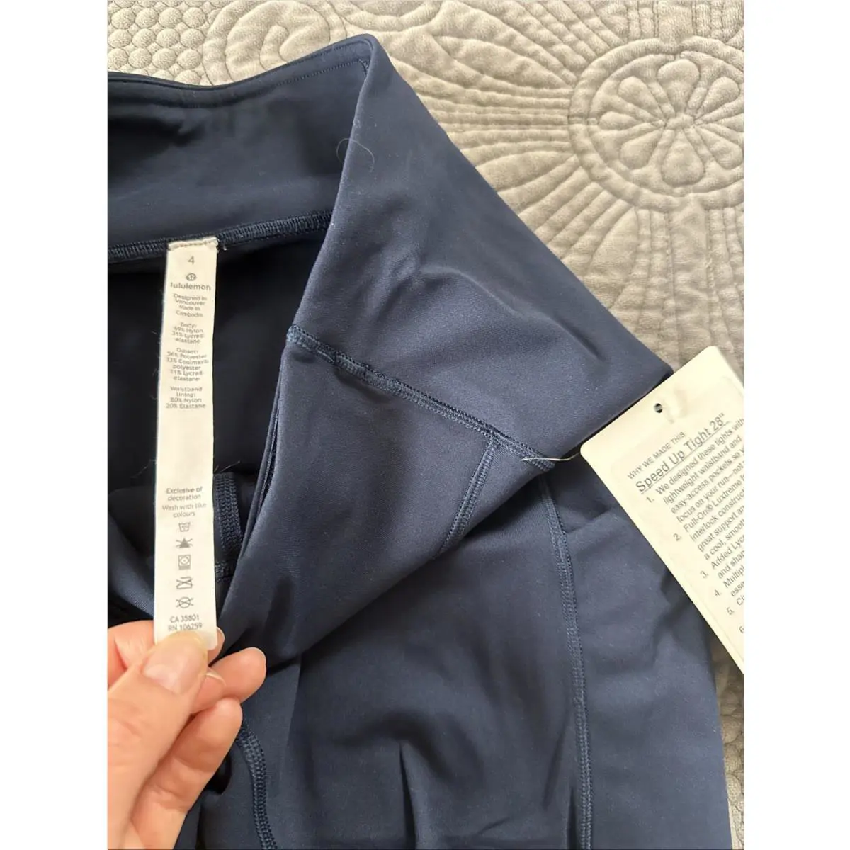 Lululemon clothing - Blue 4