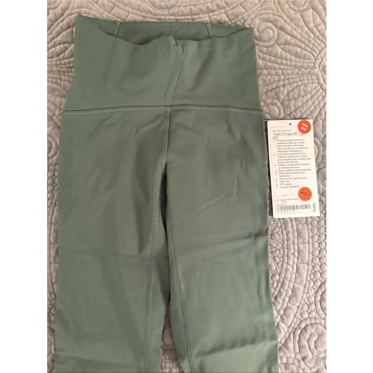Lululemon clothing - Green 1