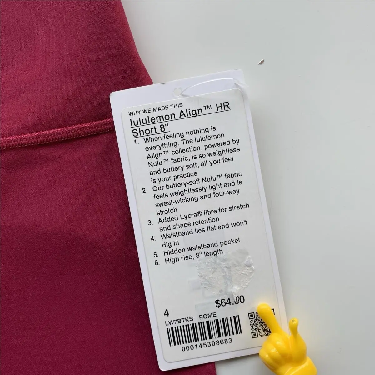 Lululemon clothing - Pomegranate 0