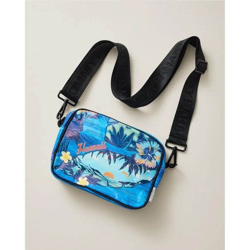 Aloha Collection Tommy Bahama Crossbody Purse Hawaiian Ocean Women`s