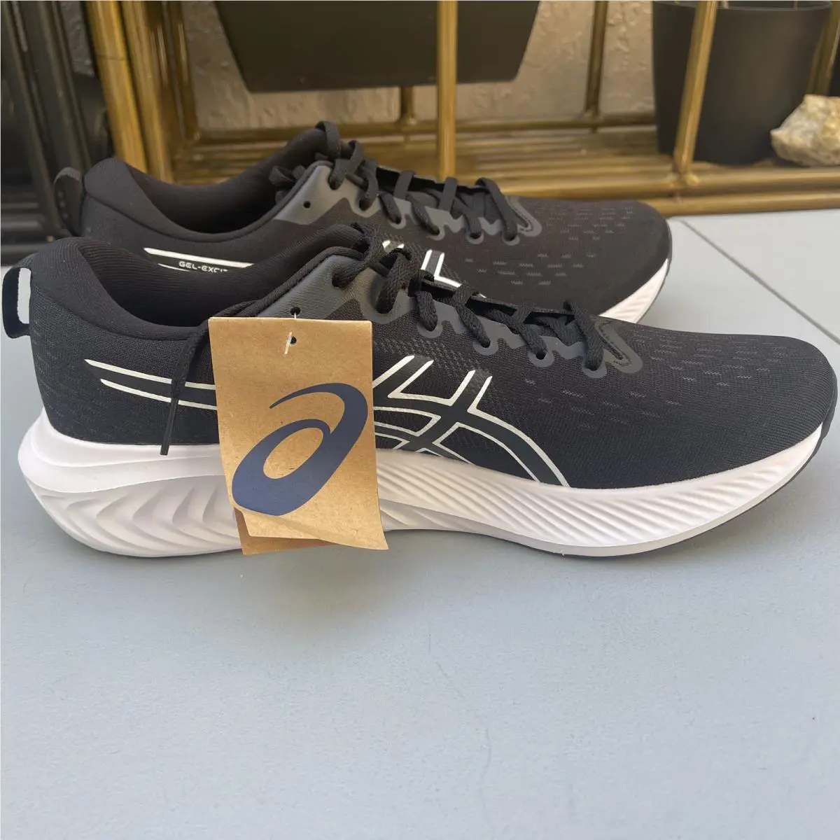 Asics shoes - ASICS GEL-Excite 10 - Black/White (UPC: 0196074955893) 3
