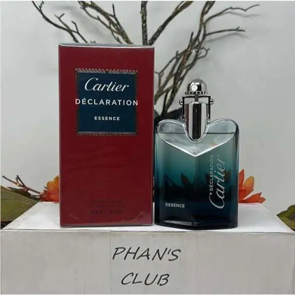 Cartier Declaration Essence 1.6oz Edt Citrus Aromatic Cologne For Men