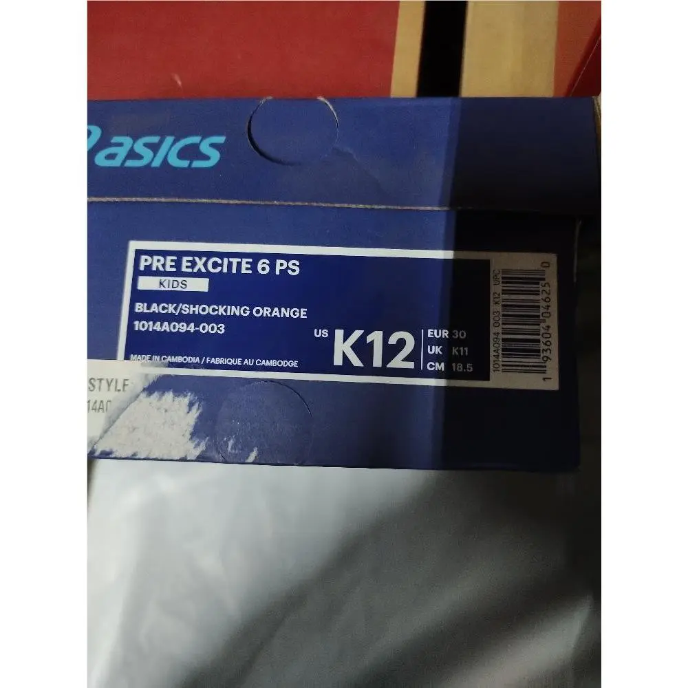 Asics shoes - 1014A094.003 - 1014A094003 - Orange (UPC: 193604046250) 6