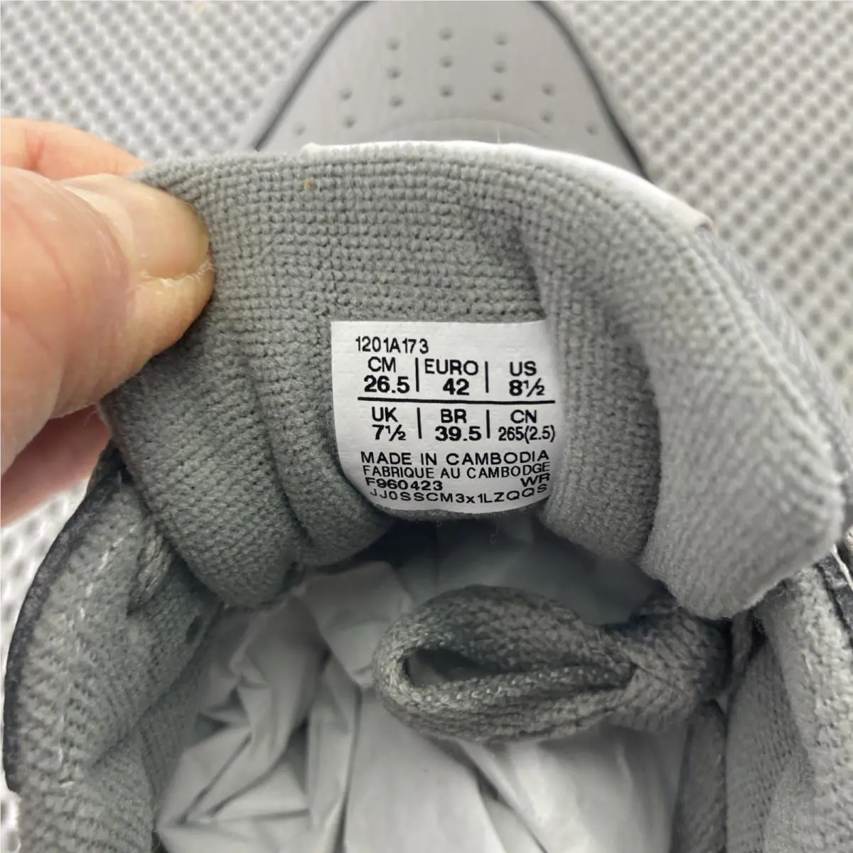 Asics shoes - Asics Japan S - Japan - 1201A173 - Gray 4