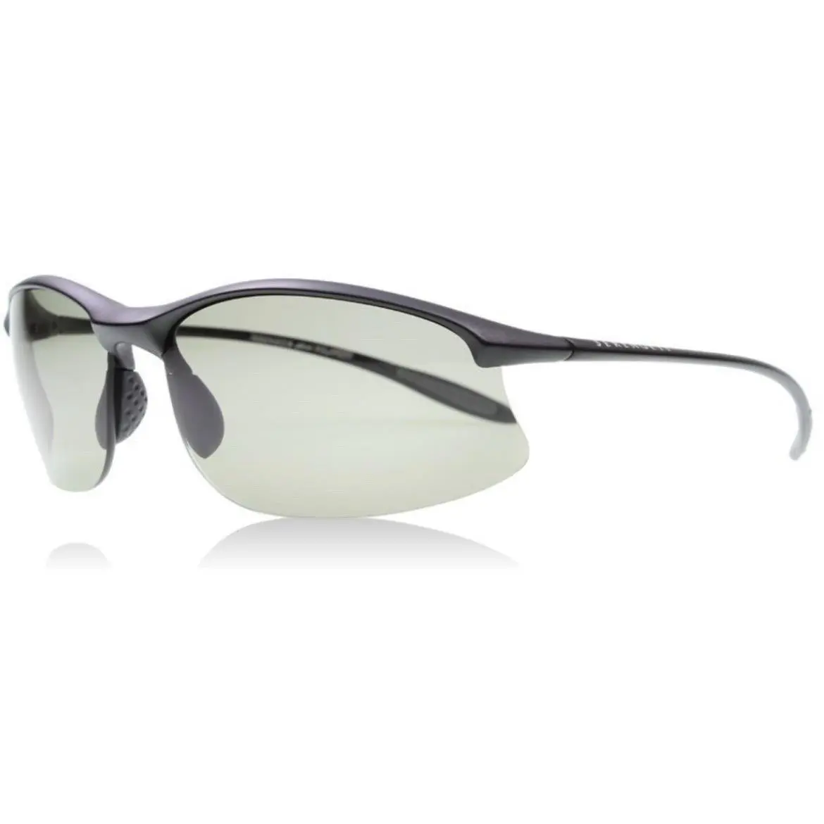 Maestrale Satin Black Polarized Phd Photochromatic Cpg Sunglasses 7355 by Serengeti