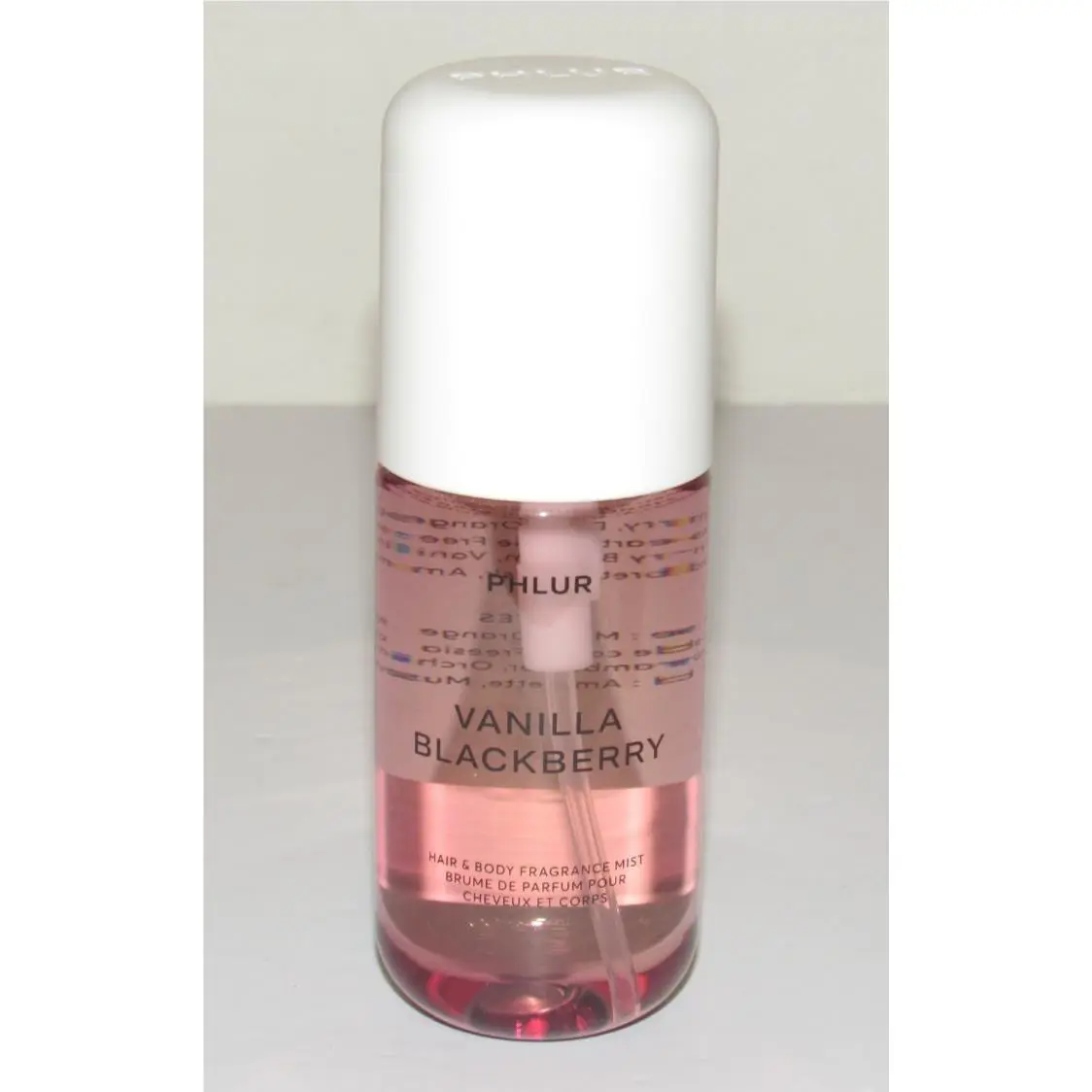 Phlur Vanilla Blackberry Hair Body Fragrance Mist Large 8.1 Oz 240 mL