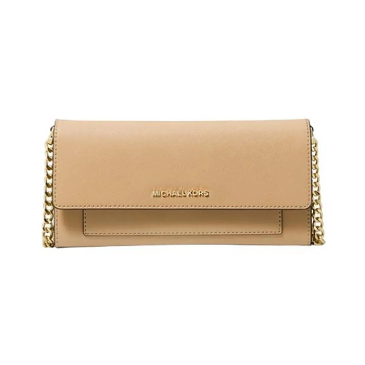 Michael Kors Jet Set Medium Saffiano Leather 2-in-1 Convertible Crossbody Bag C