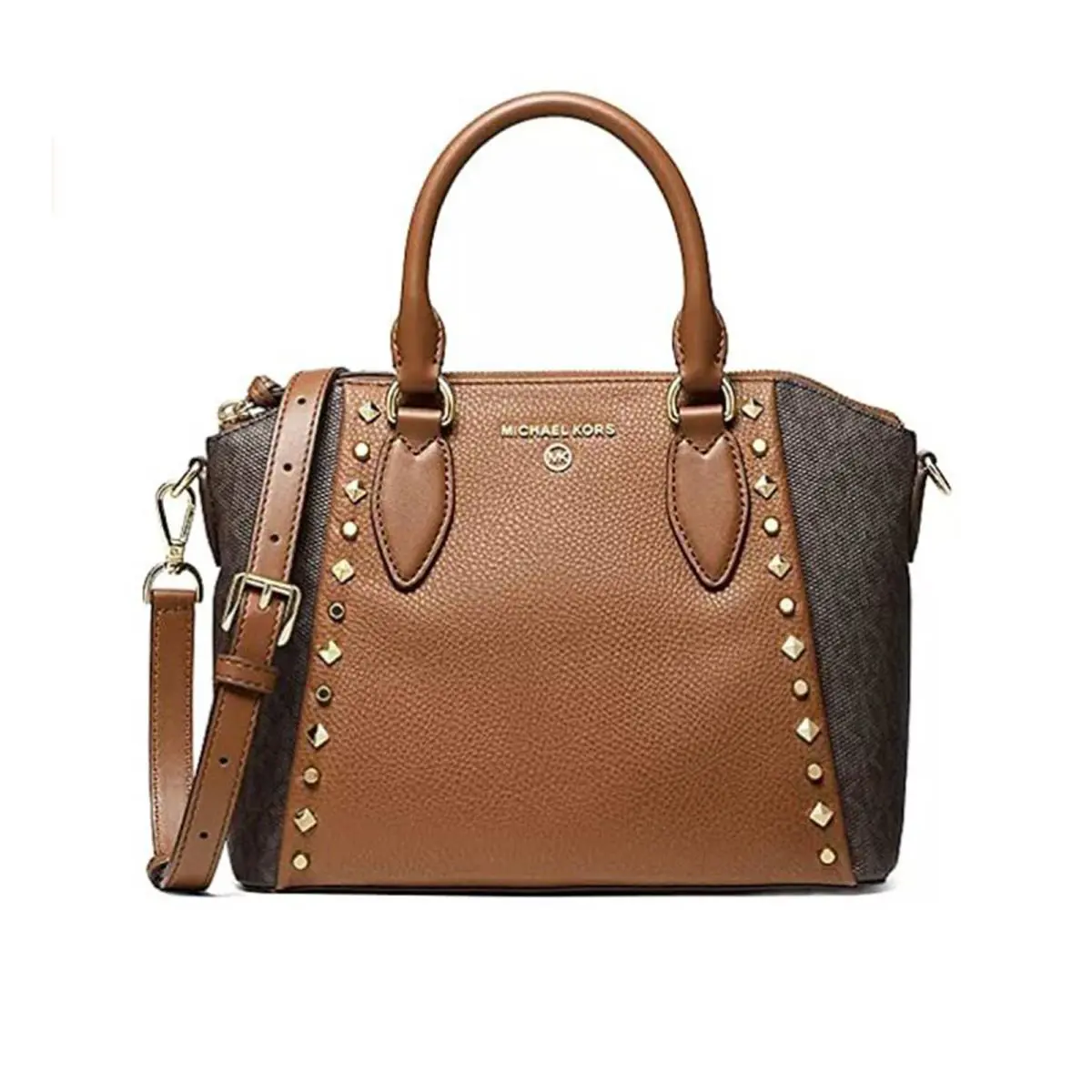 Michael Kors Sienna Medium Messenger One Size Brown Luggage 30H1G4SM2B-227