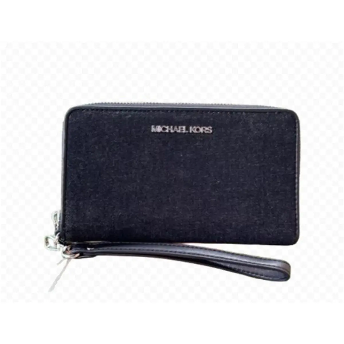 Michael Kors Jet Set Large Washed Denim Smartphone Wristlet 35T4STVE7C-001