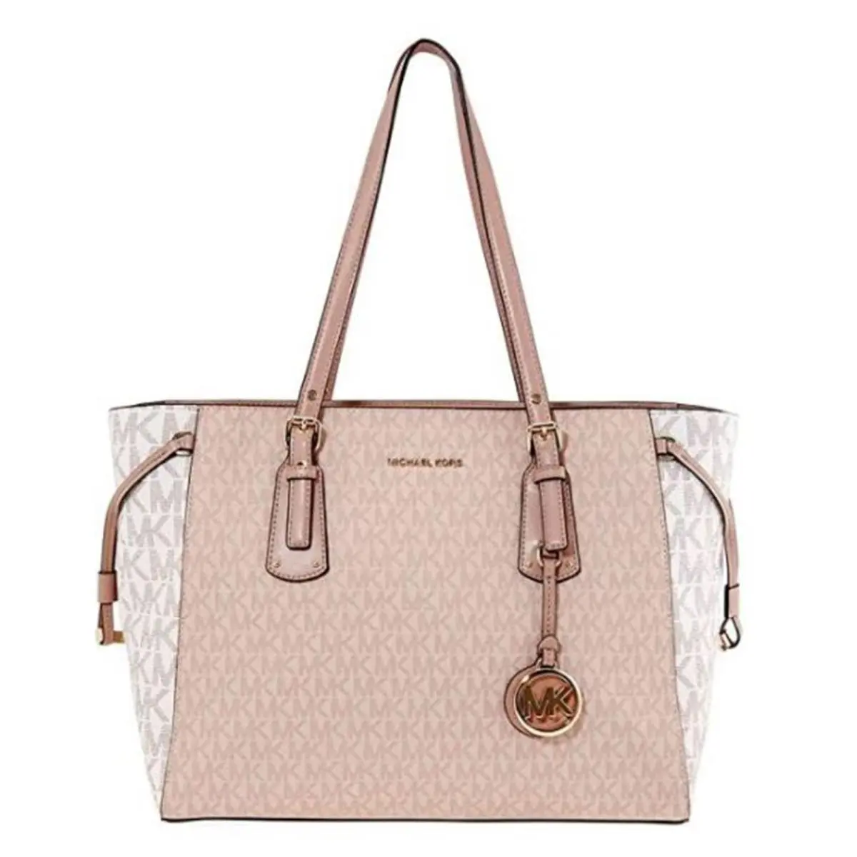 Michael Kors Voyager Medium Color-block Logo Tote Bag 30S0GV6T2B-857