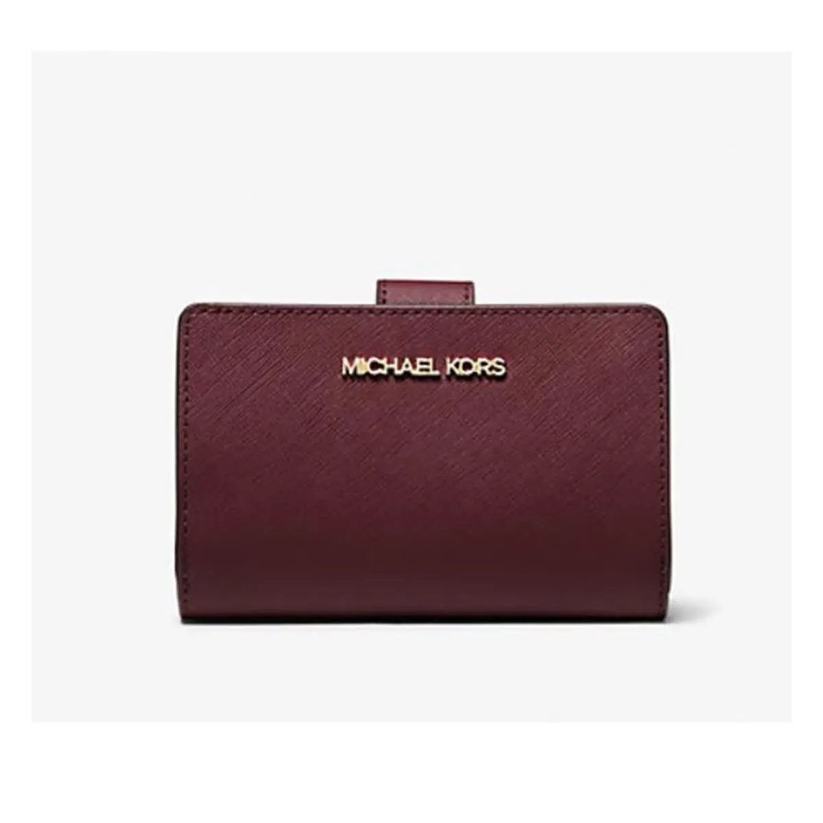 Michael Kors Medium Crossgrain Leather Wallet 35F7GTVF2L-oxbl