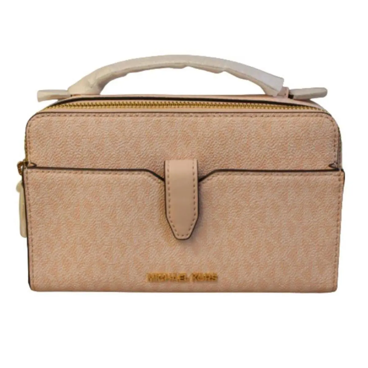 Michael Kors Medium Double Zip Phone Crossbody Light Powder Blush 35R3GTTC2V-4