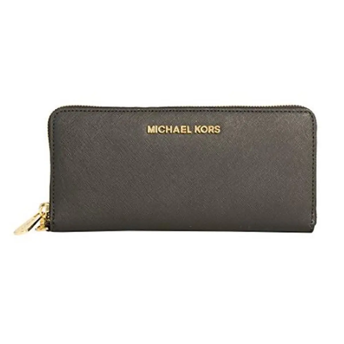 Michael Kors Women`s Jet Set Travel Saffiano Continental Wallet Black 32S5GTVE9