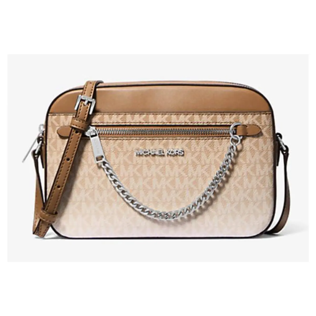 Michael Kors Jet Set Large Ombré Signature Logo Crossbody Body Husk 35R5STTC9V