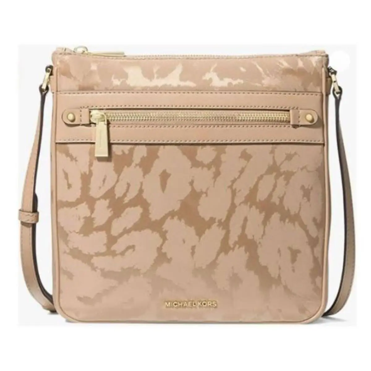 Michael Kors Jet Set Large North South Crossbody Camel 32T4GJ6C3C-222