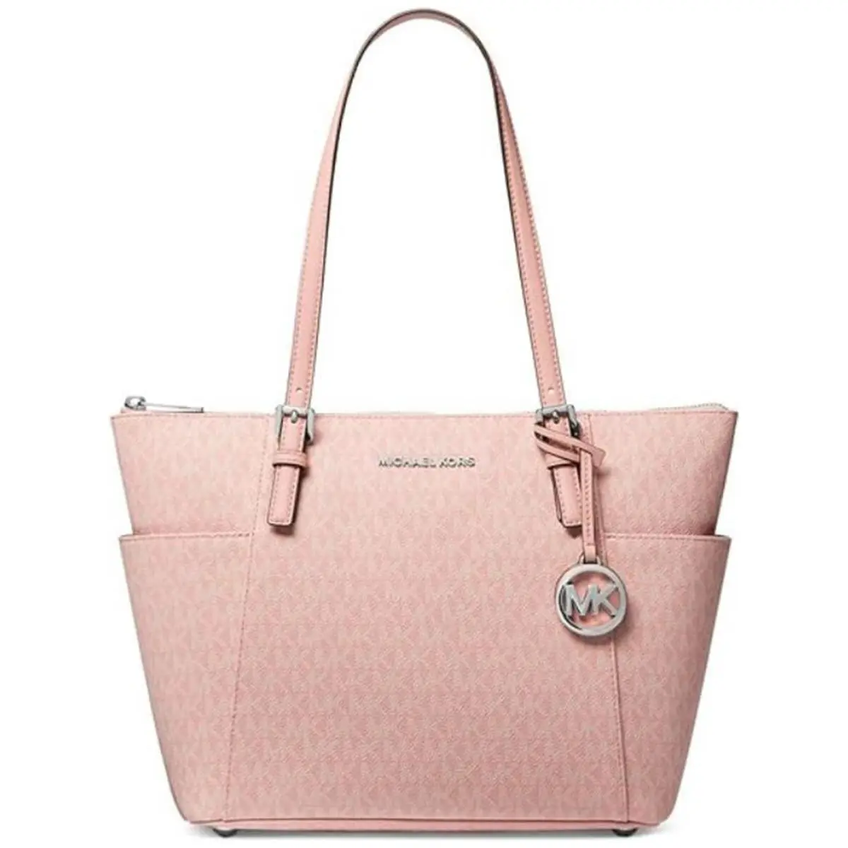 Michael Kors Jet Set Item East/west Top Zip Tote Pink One Size 30T2STTT8V-650