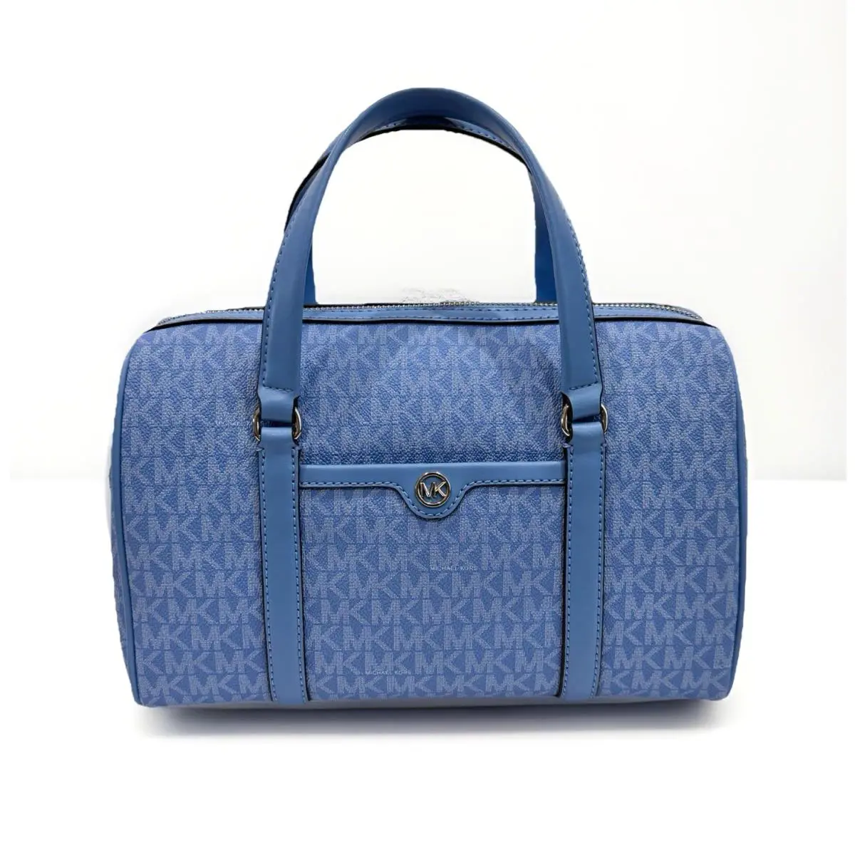 Michael Kors Travel Medium South Pacific Blue Satchel Crossbody Bag Retail