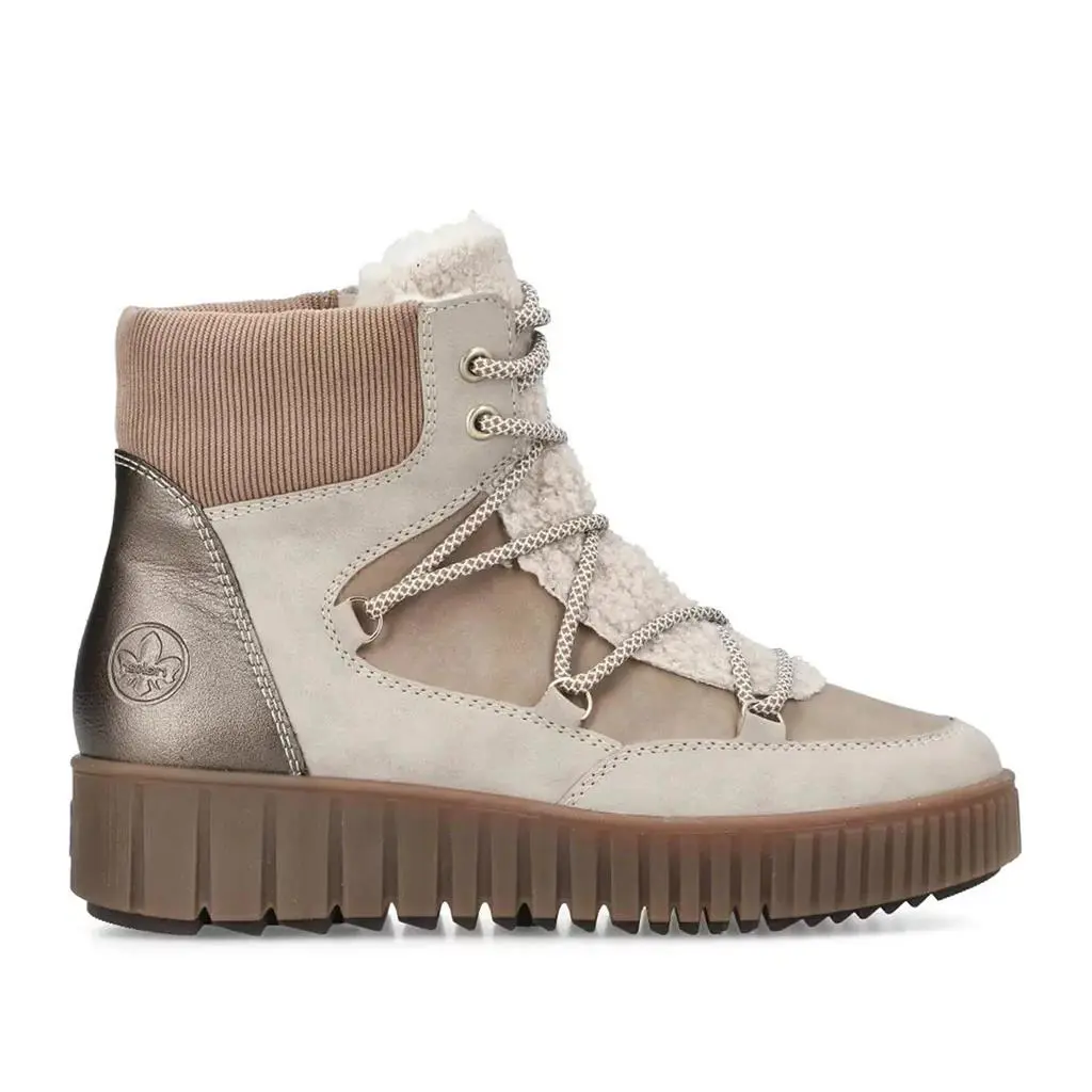 Rieker shoes - Champignon/Camel/Beige 0