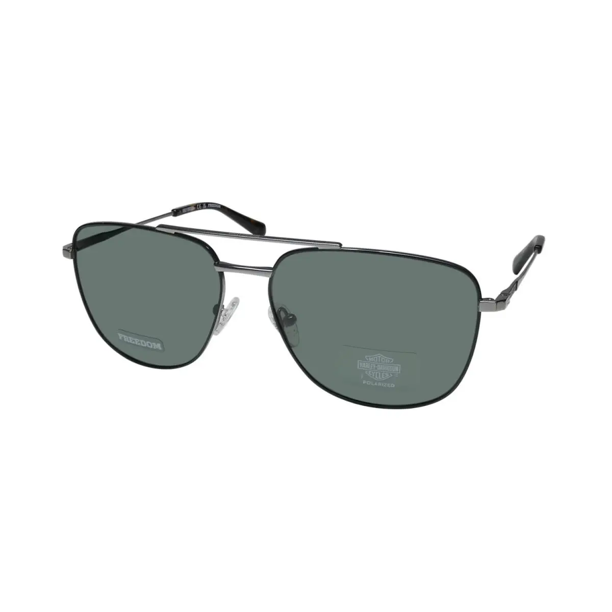 Harley-davidson HD1011X Sunglasses 59-15-145 Retro Metal Plastic 05R by Harley Davidson