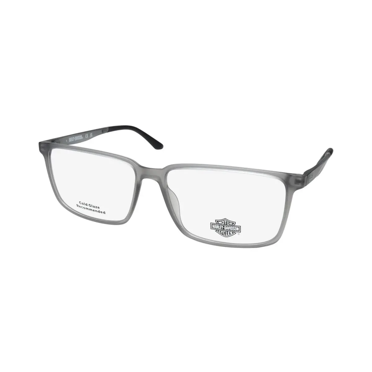 Harley-davidson HD50021 Eyeglass Frame Gray Mens 59-15-145 Metal Plastic
